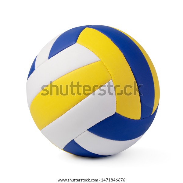 Volleyball Ball Isolated On White Background Stock Photo 1471846676 ...