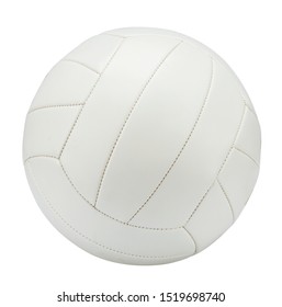 Similar Images, Stock Photos & Vectors of White leather volleyball ...