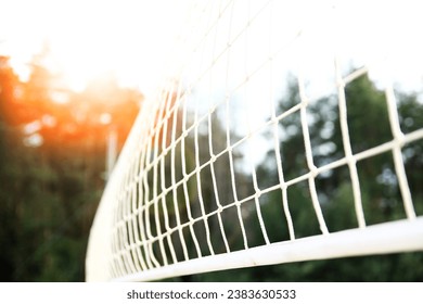 volleyball net background concept game team