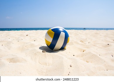 Volleyball on the beach 