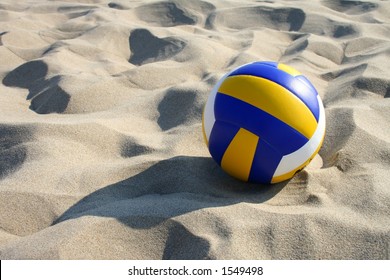 Volleyball In Sand