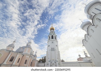 Vologda Church Landscape Russia Religion Orthodoxy Panorama