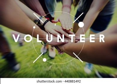 Volunteer Aid Charity Support Volunteering Concept