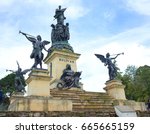 The Von Miller Monument at Puente de Boyaca, the site of the famous Battle of Boyaca where the army of Simon Bolivar, with the help of the British Legion, secured the independence of Colombia