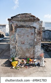 Voodoo Grave In New Orleans Cemetary