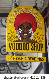 Voodoo Shop In New Orleans Louisiana - NEW ORLEANS, LOUISIANA - APRIL 18, 2016 