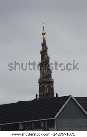 vor frelsers kirke, clock, time, timekeeping, tower, baroque, spiral tower