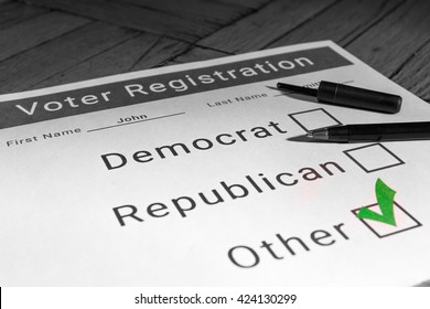 Voter Registration Form - Other / Third Party