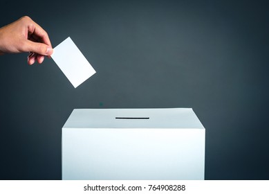 Voting Box And Election Image