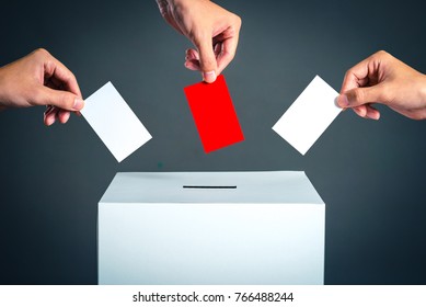 Voting Box And Election Image