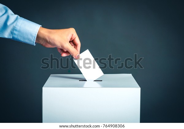Voting box and election\
image