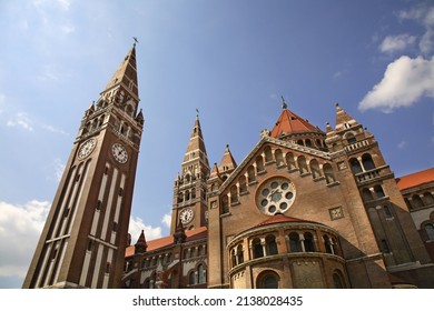 Votive Church In Szeged. Hungary