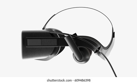 VR (Virtual reality) headset - Shutterstock ID 609486398