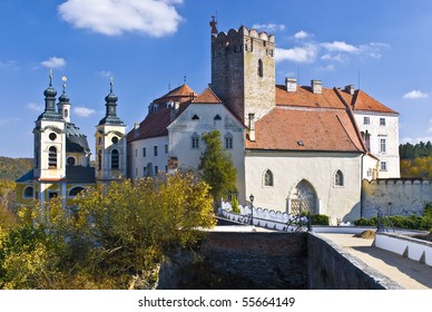 Vranov nad Dyji the old czech castle