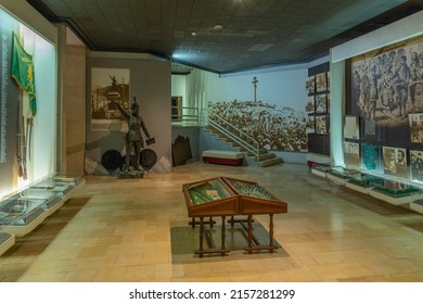 Vratsa, Bulgaria, June 16, 2020: Interior Of History Museum In Vratsa, Bulgaria