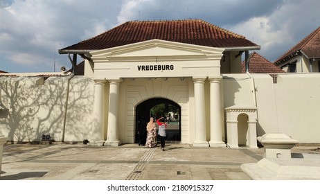 The Vredeburg Fort Museum Is A Fort Located In Front Of The Great Building And The Yogyakarta Sultanate Palace