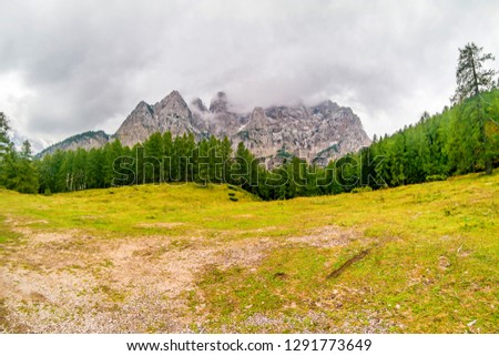 Similar – Der Weg zum Wetterstein