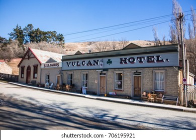 The Vulcan Hotel In Saint Bathans (often Referred To As Ghost Town) New Zealand's Most Haunted Pub  , 29 June 2017 