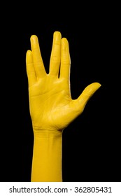 Vulcan Salute, Yellow Skin