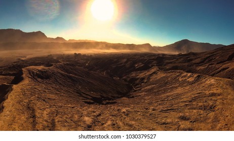 vulcano desert indonesia - Shutterstock ID 1030379527