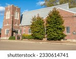 The W. S. Graham Memorial Presbyterian Church on Dillard Avenue in Forrest City, Arkansas, USA