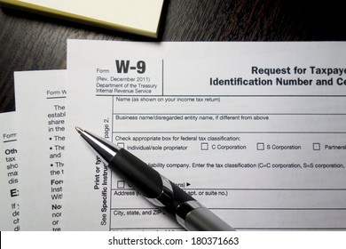 W9 Tax Form