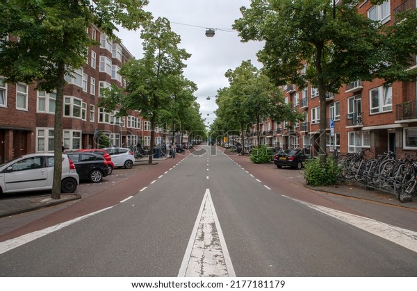 Waalstraat\
Street At Amsterdam The Netherlands\
11-7-2022