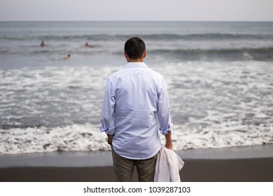 Waching the ocean