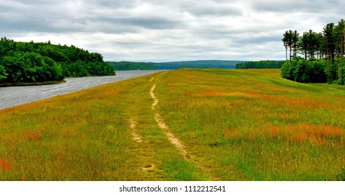 Wachusett Reservoir Before The Rain