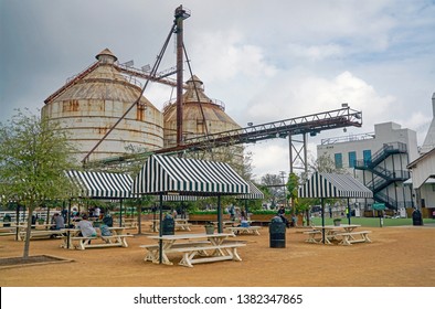 WACO, Texas / United States - April 1, 2019, Magnolia Market owned by Chip and Joanna Gaines from the HGTV show Fixer Upper
