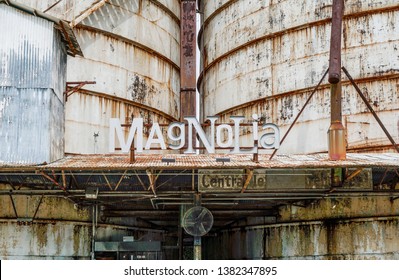 WACO, Texas / United States - April 1, 2019, Magnolia Market owned by Chip and Joanna Gaines from the HGTV show Fixer Upper