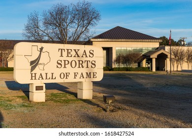 Waco, TX - January 12, 2020: Texas Sports Hall Of Fame In Waco, Texas