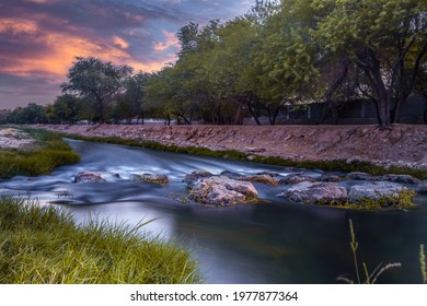 Wadi Hanifa River, Riyadh, Kingdom Of Saudi Arabia