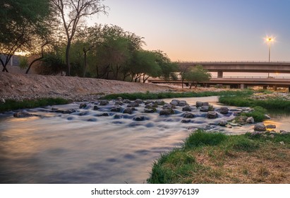 Wadi Hanifa River, Riyadh, Kingdom Of Saudi Arabia