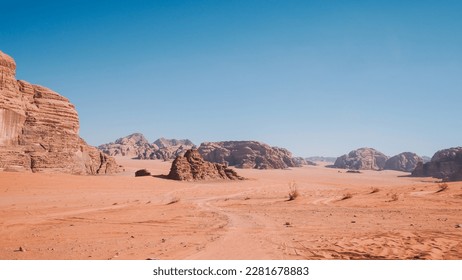 Wadi Rum Desert In Jordan - Powered by Shutterstock