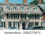 Wadsworth House, built in 1726-1727, is Harvard