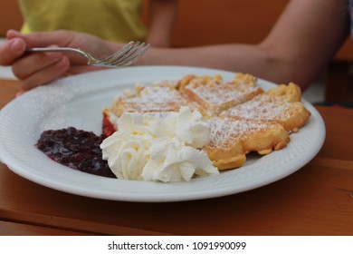 Waffel And Cream