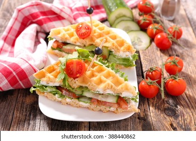 Waffle Sandwich