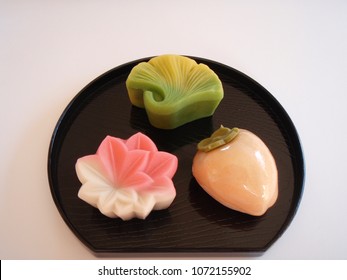 Wagashi Autumn Japan