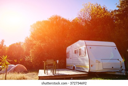 Wagon For Climbers In Camping