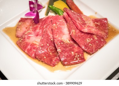 wagyu beef rib premium Japanese  meat BBQ yakiniku
