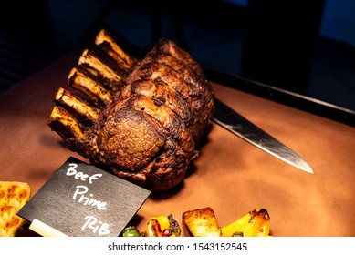 Wagyu Beef Roast Prime Rib, Carving Food