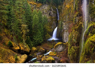 Wahclella Falls Multnomah County Oregon 