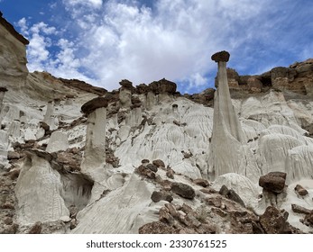 Wahweap Hoodoos (White Ghosts) in Utah, USA