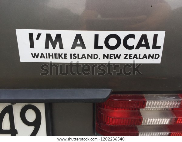 Waiheke Island Car\
Sticker