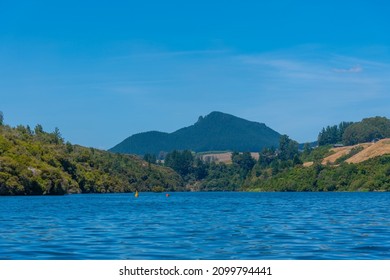 Waikato River In New Zealand