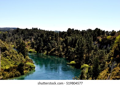 Waikato River, Taupo, New Zealand