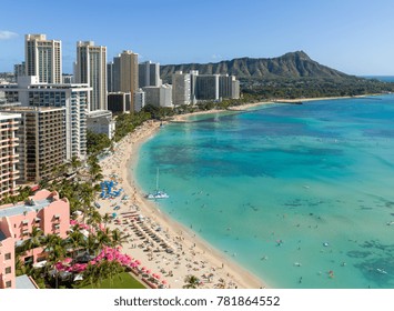 Waikiki Beach in Hawaii