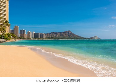 Waikiki Beach in Honolulu,Hawaii