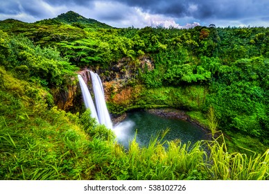 Wailua Falls, Kauai, HI